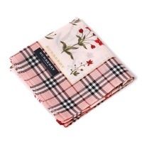 【新品】 薄手 ハンカチ ベルト柄  バーバリー 70400 BURBERRY ピンク レディース