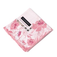 【新品】 薄手 ハンカチ 無地  バーバリーズ 70454 Burberrys カーキ メンズ