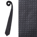 【新品】バーバリー ロンドン　柄ネクタイ ブラック系 y-000356 メンズ シックなデザイン