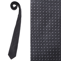 【新品】バーバリー ロンドン　柄ネクタイ ブラック系 y-000356 メンズ シックなデザイン