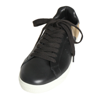 【新品】バーバリーロンドン BURBERRY LONDON チェックスニーカー ブラック系 y-000041 メンズ