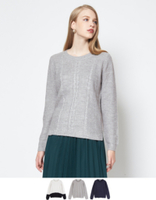 アンゴラケーブルニット【メール便可／100】