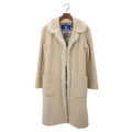 オーバーコート  バーバリーブルーレーベル サイズ38 43807 ベージュ系 レディース