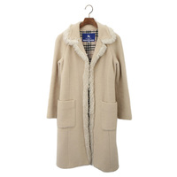 オーバーコート  バーバリーブルーレーベル サイズ38 43807 ベージュ系 レディース