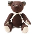 クリアボックス　シックなテディベア　ぬいぐるみ  バーバリーロンドン 61952 BURBERRY LONDON ブラウン系 メンズ