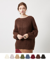ケーブルスリーブニットプルオーバー〔第1弾！予約販売〕