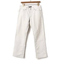 コーデュロイロングパンツ 76 バーバリーブラックレーベル 63232 BURBERRY BLACK LABEL ホワイト系 メンズ