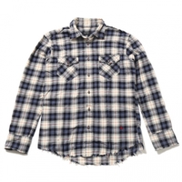 シャツ（チェック） 2 バーバリーブラックレーベル 54305 BURBERRY BLACK LABEL ブルー系×ホワイト系 メンズ