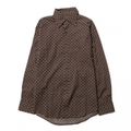 シャツ（柄物） 2 バーバリーブラックレーベル 56576 BURBERRY BLACK LABEL ピンク系×ベージュ系 メンズ