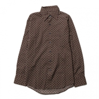 シャツ（柄物） 2 バーバリーブラックレーベル 56576 BURBERRY BLACK LABEL ピンク系×ベージュ系 メンズ