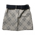 スカート 36 バーバリーブルーレーベル 54833 BURBERRY BLUE LABEL グレー系 レディース