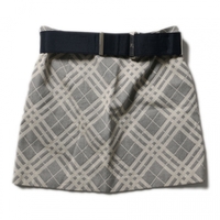 スカート 36 バーバリーブルーレーベル 54833 BURBERRY BLUE LABEL グレー系 レディース