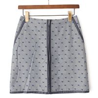 スカート 38 バーバリーブルーレーベル 47990 BURBERRY BLUE LABEL グレー系 レディース