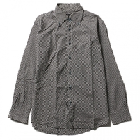 チェックシャツ 2 バーバリーブラックレーベル 56081 BURBERRY BLACK LABEL ホワイト系×ブラック系 メンズ