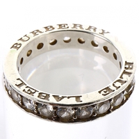 デザインリング　指輪　21736　バーバリーブルーレーベル　シルバー系　メンズ　レディース