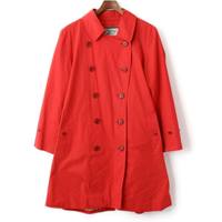 トレンチコート 9A3 バーバリーズ 58837 Burberrys レッド系 レディース