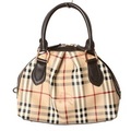 ハウスチェックラウンドハンドバッグ  バーバリー br01001673 BURBERRY ベージュ レディース