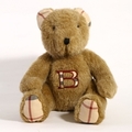バーバリー CE テディベア ぬいぐるみ ブラウン系 メンズ レディース お腹にはBのデザイン 26548