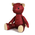 バーバリー クマぬいぐるみ 34876 レッド 表情豊かな可愛いぬいぐるみ