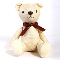 バーバリー テディベア ゴールドベージュ系 華やかなエレガントさでインテリアにもオススメ 25642