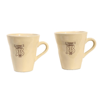 バーバリー マグカップ 33104 ベージュ系 TB（Thomas Burberry）のロゴ入りマグ