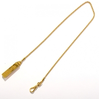 バーバリーズ キーチェーン ゴールド 高級感漂うゴールド 23706