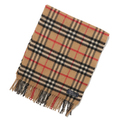 バーバリーズ チェックマフラー ベージュ系 41775 メンズ レディース これからの必需品