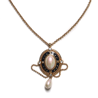 バーバリーズ ネックレス（パール） 33999 ゴールド系