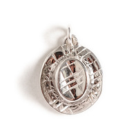 バーバリーズ ペンダントヘッド シルバー系 35711 レディース