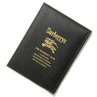 バーバリーズ ロゴ入り写真入れ 27653 ブラック系 チェックがおしゃれ手帳