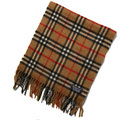 バーバリーズ 英国チェックマフラー 30982 ベージュ系 メンズ レディース
