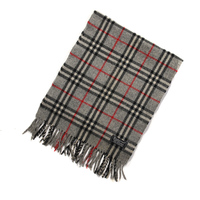 バーバリーズ 英国チェックマフラー 32376 グレー系