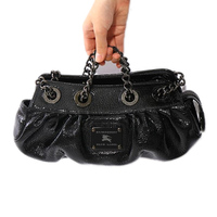 バーバリーブルーレーベル ハンドバッグ 28359 ブラック 小さめサイズが嬉しい♪