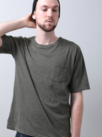 ボトルパッケージピグメントクルーネックTシャツ