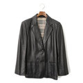 レザージャケット 40 バーバリーロンドン 46105 BURBERRY LONDON ブラック系 レディース