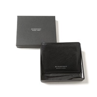 レザー二つ折り財布  バーバリーブラックレーベル 65956 BURBERRY BLACK LABEL ブルー メンズ
