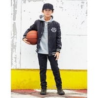 ロゴ入りコーチジャンパー