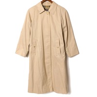 裏地チェックステンカラーコート  バーバリーズ br01001824 Burberrys ベージュ レディース