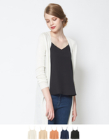 ジョーゼットVネックキャミ【メール便可／25】