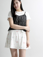 WEGO/ファンシーフレアスカート