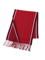 シルクカシミヤリバーシブルマフラー/レッド(562)