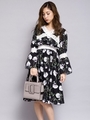 クロスレースワンピース[DRESS/ドレス]/パープル