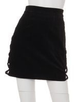 サイドクロスコーデュロイSK/ピンク