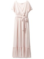 レーシージャカードカップインカシュクールドレス/OWHT