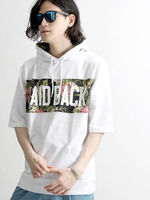 WEGO/切替ボタニカルパーカー