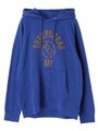 スラブスウェットプリントパーカー