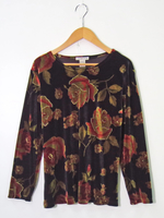 ベロアTOP ベロアカットソー     