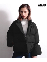 【ANAP】中綿ショートボリュームダウン/ベージュ(005)