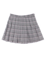 DING/チェックプリーツスカパン