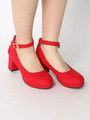 WEGO/ストラップパンプス